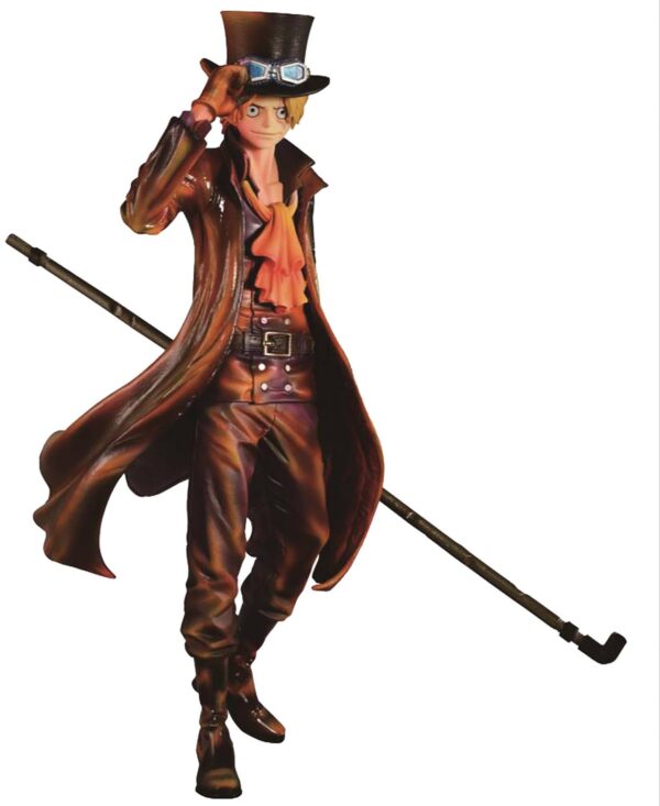 ONE PIECE SCULTURES SABO BURNING COLOR VER FIG