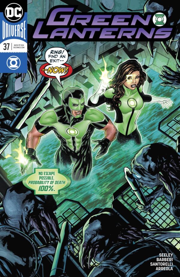 STL066171 GREEN LANTERNS #37 - #43 PLUS ANNUAL ( SET )