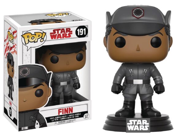 STL066998 POP STAR WARS E8 FINN VIN FIG