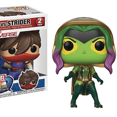 STL068468-scaled POP MARVEL VS CAPCOM GAMORA VS STRIDER VINYL FIGURE 2PK