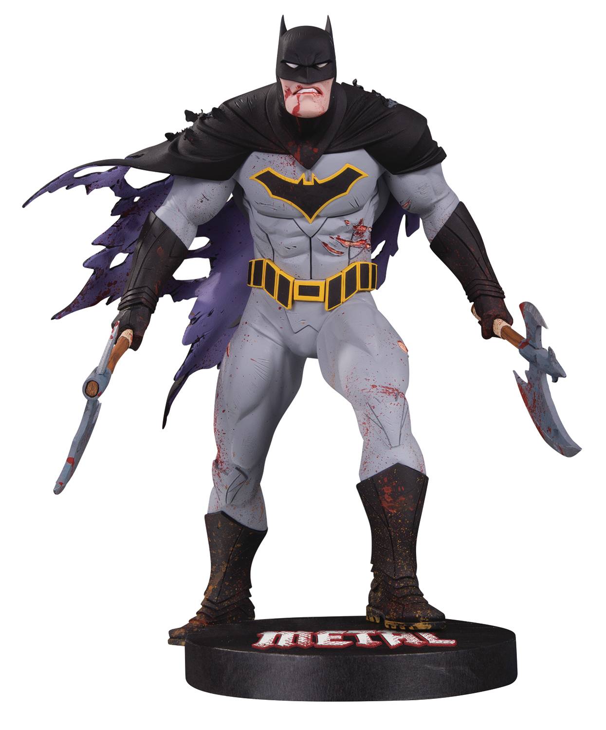 STL069920 DC DESIGNER SERIES METAL BATMAN STATUE BY CAPULLO