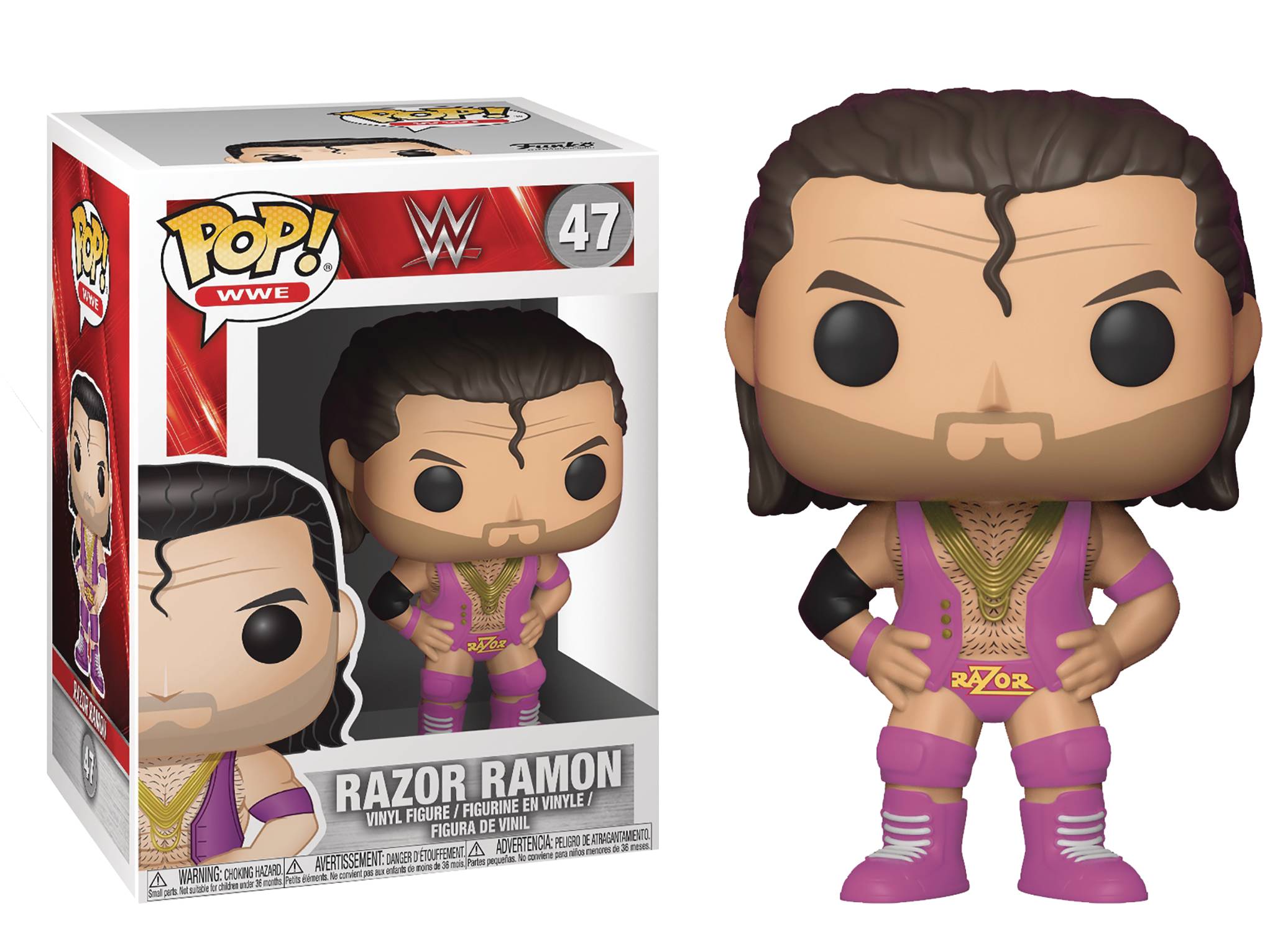 STL071223-1 POP WWE RAZOR RAMON VINYL FIGURE