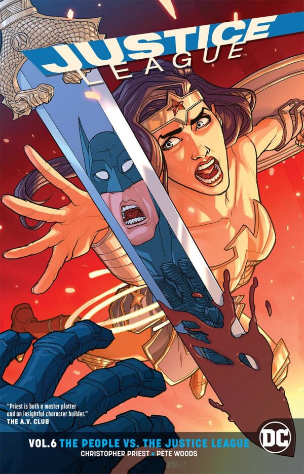 STL081334 JUSTICE LEAGUE TP VOL 06 PEOPLE VS THE JUSTICE LEAGUE