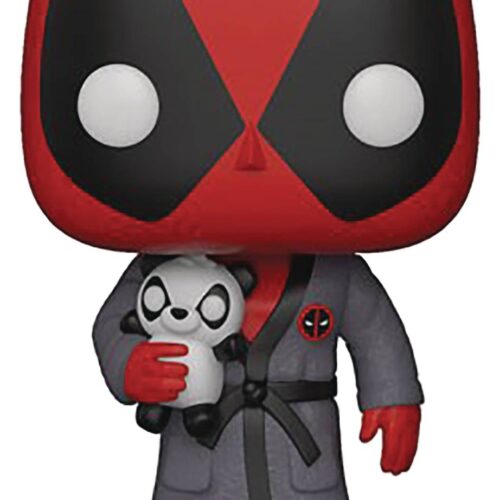 STL083469 POP MARVEL DEADPOOL PARODY DEADPOOL IN ROBE VINYL FIG