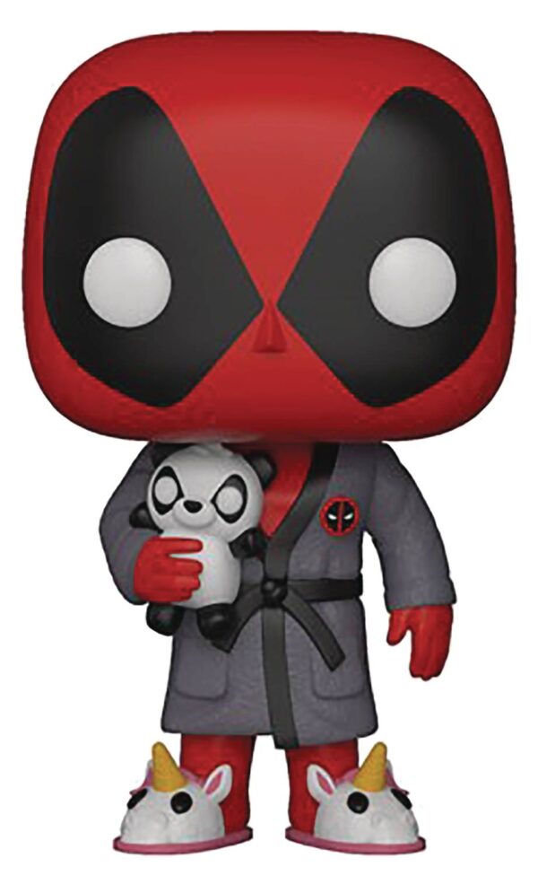 STL083469 POP MARVEL DEADPOOL PARODY DEADPOOL IN ROBE VINYL FIG