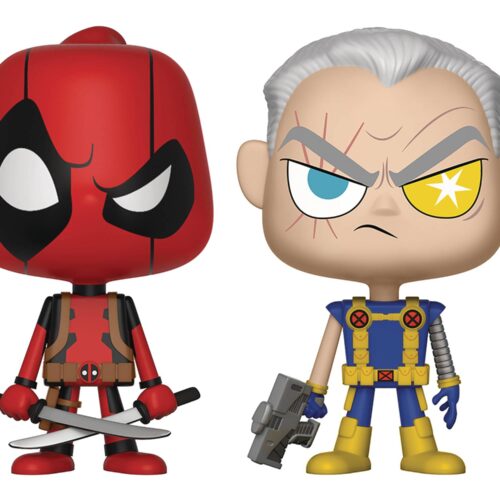 VYNL MARVEL COMICS DEADPOOL & CABLE VINYL FIGURE 2PK