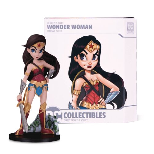 STL101382 DC ARTISTS ALLEY WONDER WOMAN BY ZULLO VINYL FIG