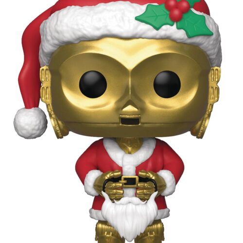 STL104757 POP STAR WARS HOLIDAY C-3PO VINYL FIG