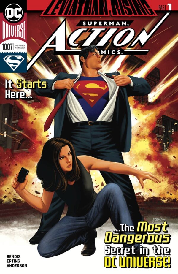 ACTION COMICS #1007 - #1011 PLUS SUPERMAN LEVIATHAN RISING #1 ( SET )