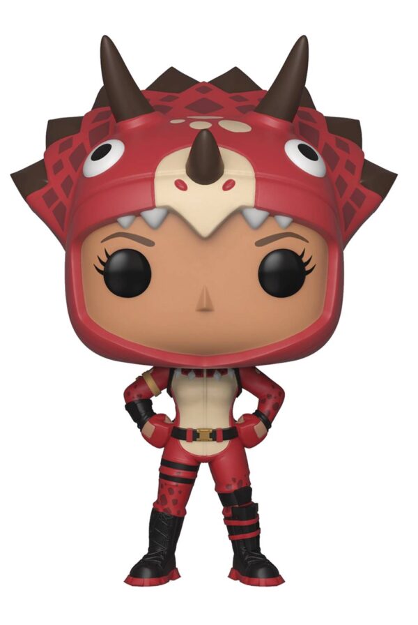 STL113111 POP GAMES FORTNITE S2 TRICERA OPS VINYL FIG