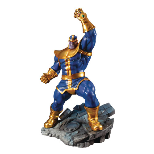 STL114834 MARVEL COMICS AVENGERS SERIES THANOS ARTFX+ STATUE