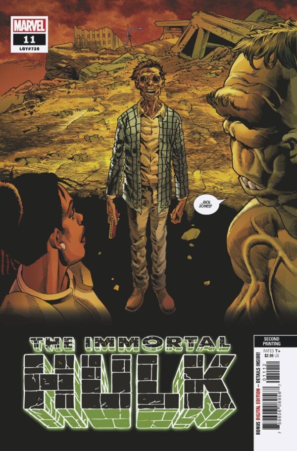IMMORTAL HULK #11 2ND PTG BENNETT VAR