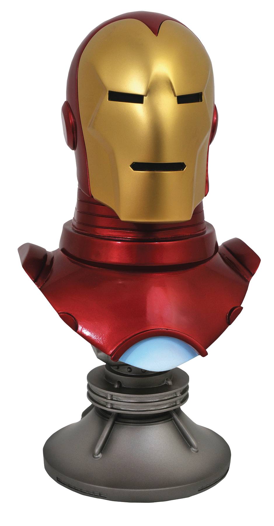 STL115012 LEGENDS IN 3D MARVEL COMIC IRON MAN 1/2 SCALE BUST