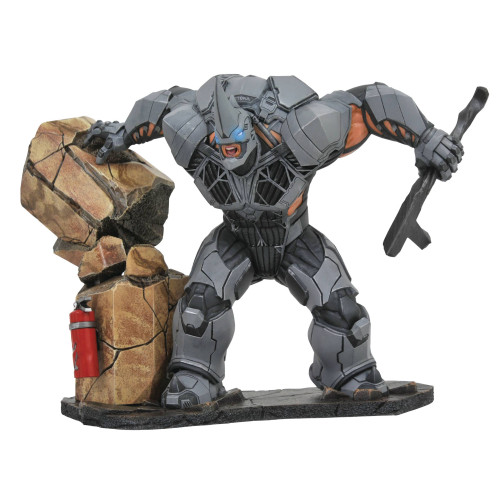 MARVEL GALLERY SPIDER-MAN PS4 RHINO DLX PVC FIGURE