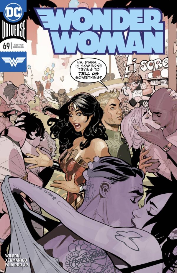 STL115204 WONDER WOMAN #69 - #72 ( SET )