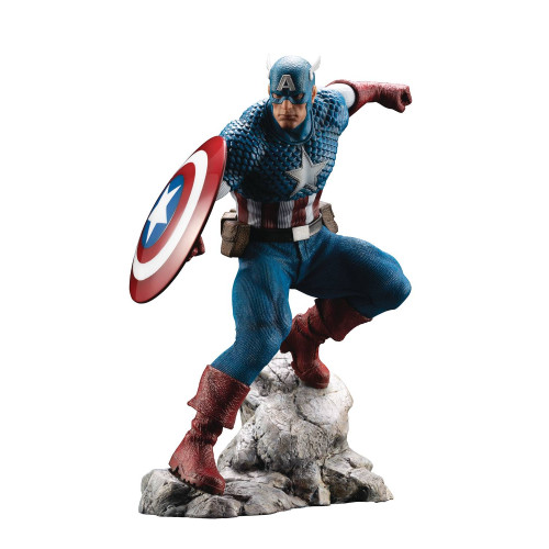 STL117473 MARVEL CAPTAIN AMERICA ARTFX PREMIER STATUE