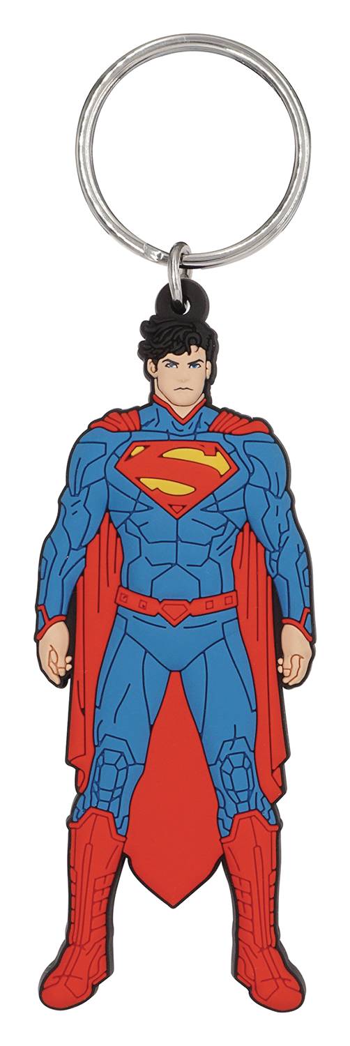 DC HEROES SUPERMAN SOFT TOUCH KEY RING