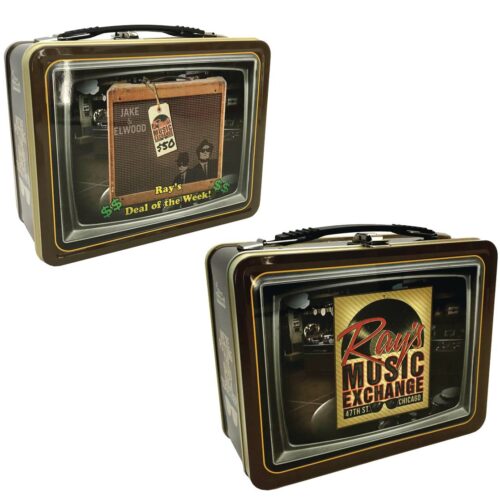 STL122544 BLUES BROTHERS RAYS MUSIC EXCHANGE TIN TOTE