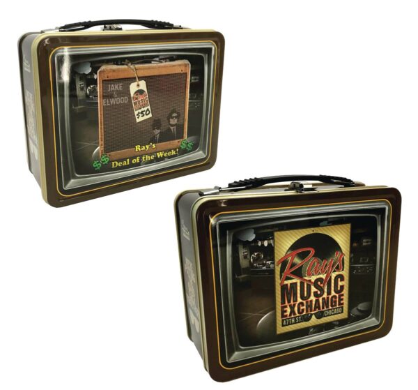 BLUES BROTHERS RAYS MUSIC EXCHANGE TIN TOTE