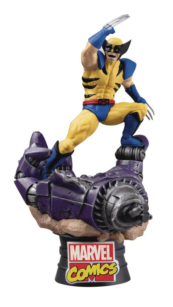 STL122698 MARVEL COMICS WOLVERINE D-STAGE SERIES PX 6IN STATUE