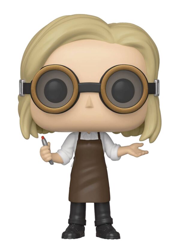 STL125448 POP TV DOCTOR WHO 13TH DOCTOR W/GOOGLES VIN FIG