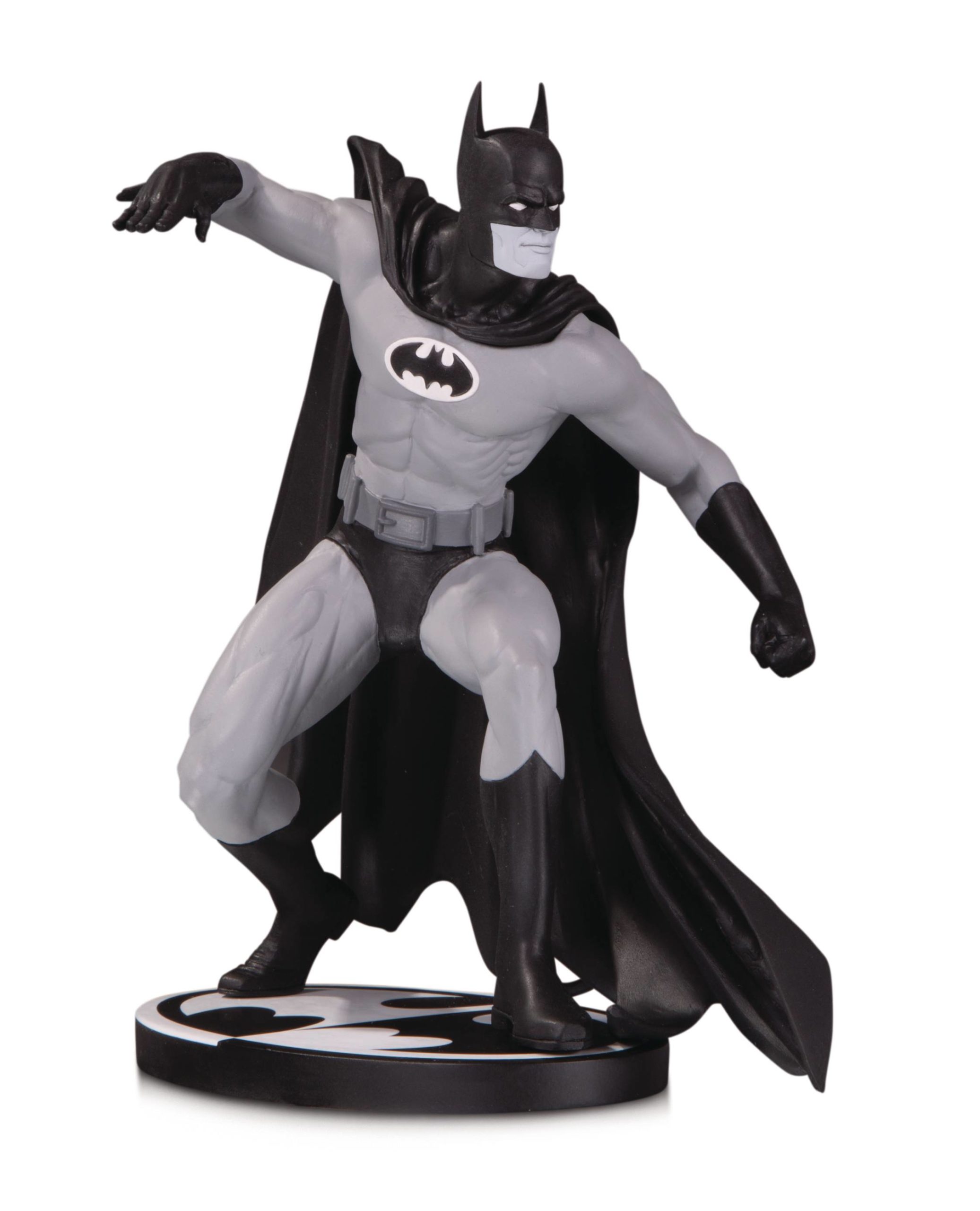 STL127575-scaled BATMAN BLACK & WHITE BATMAN BY GENE COLAN STATUE