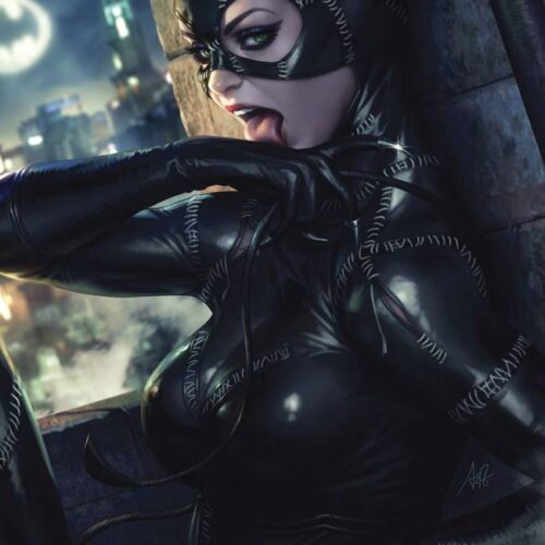 STL130033 CATWOMAN #15 CARD STOCK VAR ED YOTV