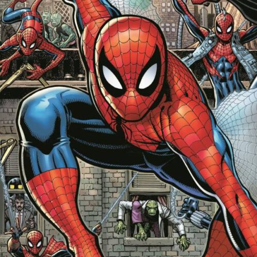 STL134578 AMAZING SPIDER-MAN #32 ART ADAMS 8 PART CONNECTING VAR