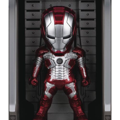 IRON MAN 3 MEA-015 IRON MAN MK V W/ HALL OF ARMOR PX FIG
