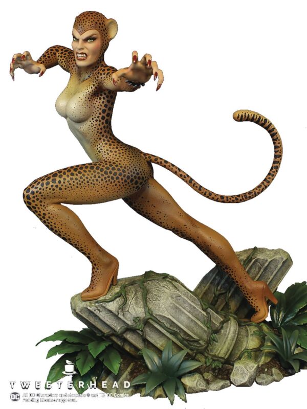 STL139557 DC HEROES SUPER POWERS CHEETAH 10IN MAQUETTE