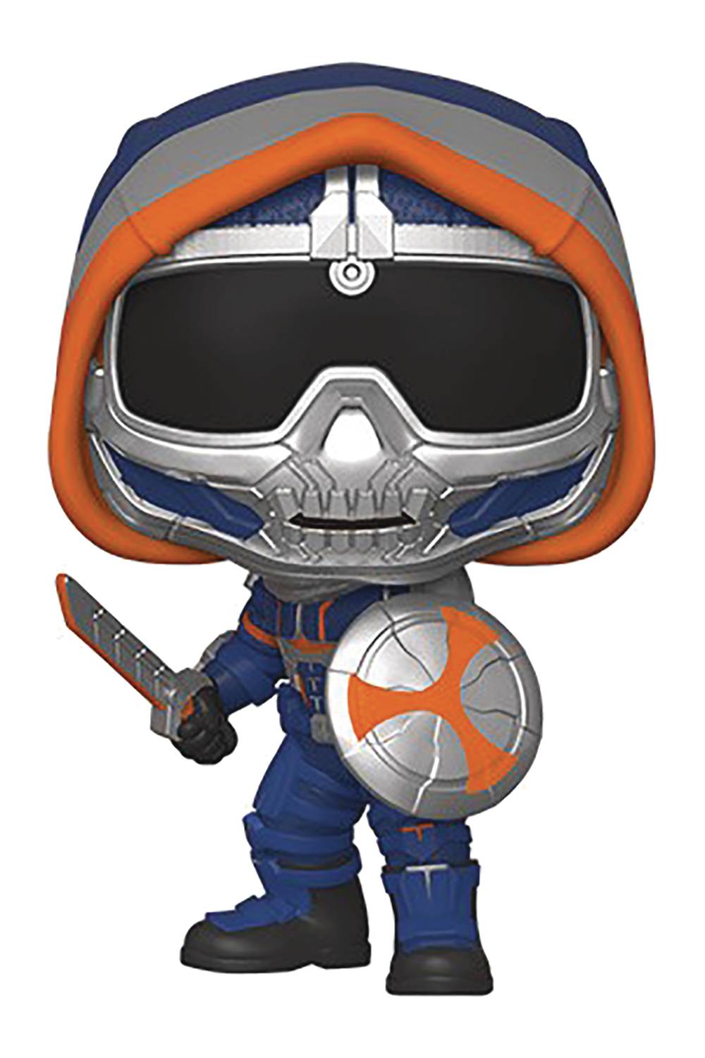 STL141984 POP MARVEL BLACK WIDOW TASKMASTER W/ SHIELD VINYL FIGURE
