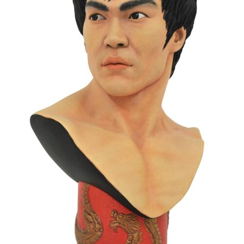 STL145747 LEGENDS IN 3D MOVIE BRUCE LEE 1/2 SCALE BUST