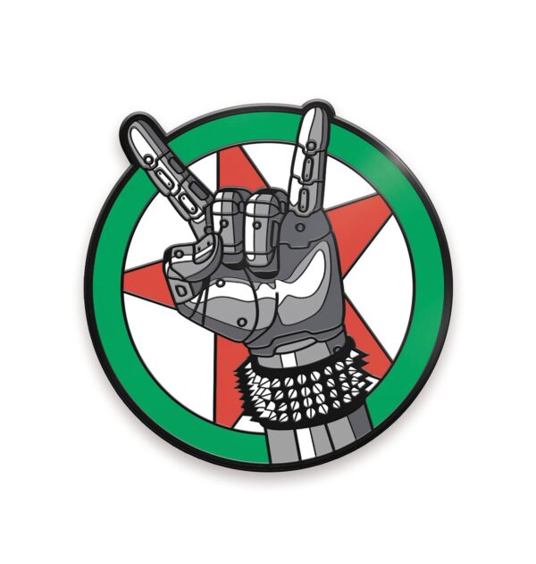 STL146542 CYBERPUNK 2077 SILVERHAND LOGO MAGNET