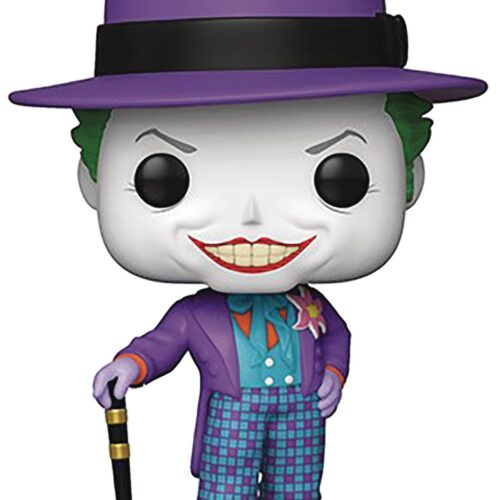 STL148231 POP HEROES BATMAN 1989 JOKER W/HAT VINYL FIG