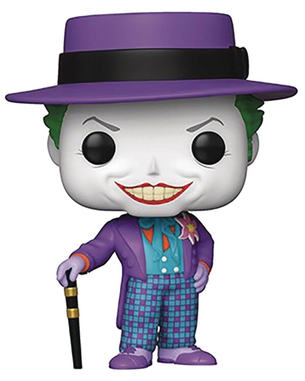 STL148231 POP HEROES BATMAN 1989 JOKER W/HAT VINYL FIG