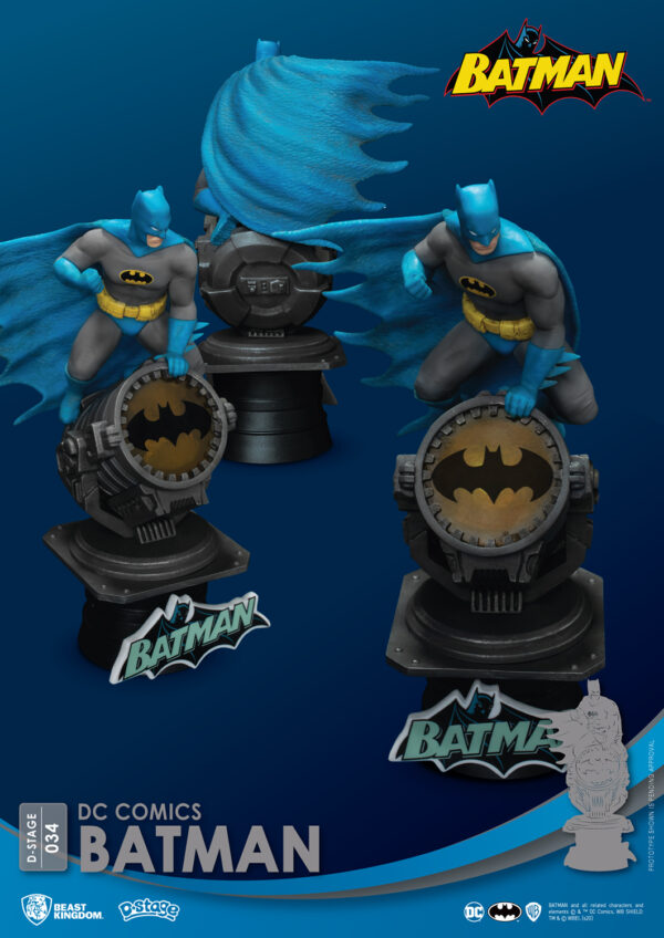 DC COMICS BATMAN DS-034 D-STAGE PX 6IN STATUE