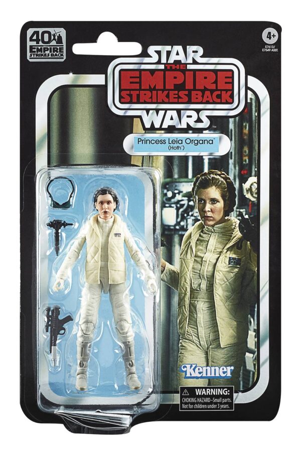 STL156713 SW BLACK E5 40TH ANN 6IN PRINCESS LEIA AF