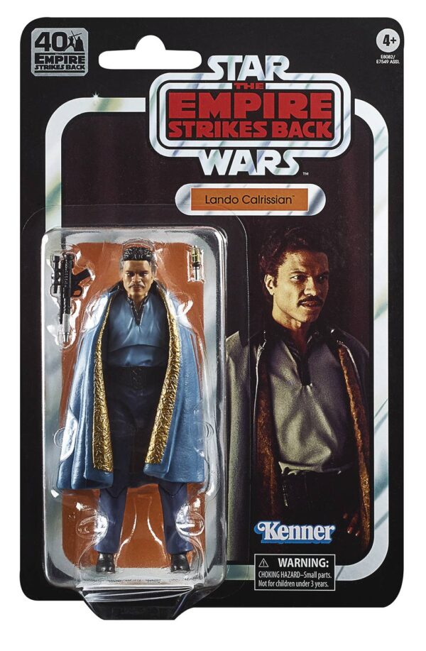 STL156719 SW BLACK E5 40TH ANN 6IN LANDO CALRISSIAN AF