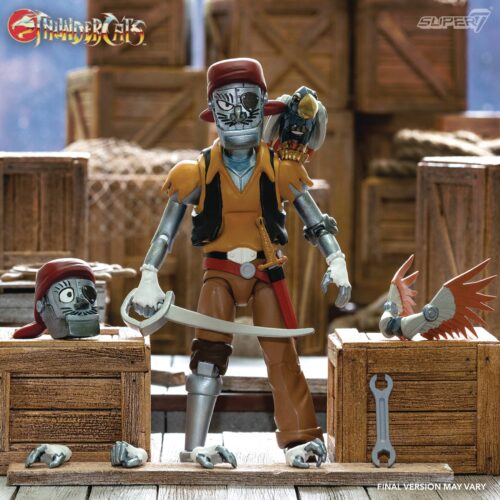 THUNDERCATS ULTIMATES WAVE 3 CAPT CRACKER ROBOTIC PIRATE AF