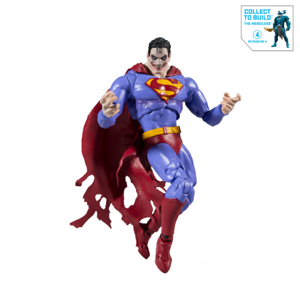 STL163960_3 DC COLLECTOR BUILD-A WV2 SUPERMAN INFECTED 7IN SCALE AF