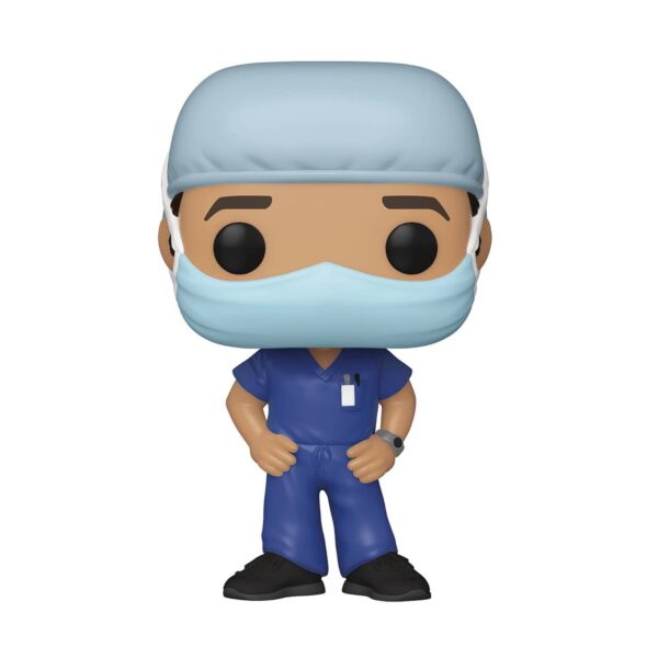 STL164869 POP HEROES FRONT LINE WORKER MALE 1 VINYL FIGURE
