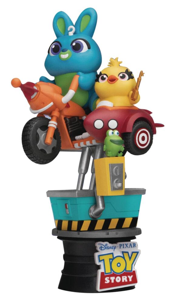 STL164953 COIN RIDE DS-062 BUNNY & DUCKY D-STAGE SER 6IN STATUE