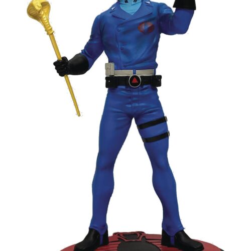 GI JOE COBRA COMMANDER 1:8 SCALE PVC STATUE