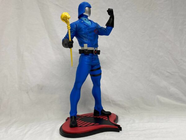 GI JOE COBRA COMMANDER 1:8 SCALE PVC STATUE
