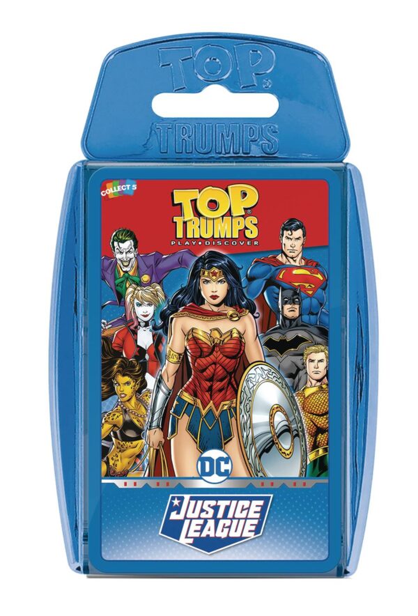 STL166722 TOP TRUMPS DC JUSTICE LEAGUE CARD GAME