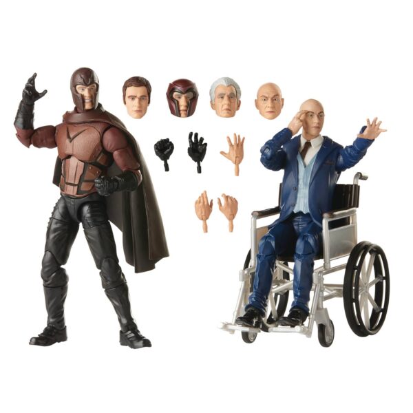 STL167009 X-MEN MOVIE LEGENDS 6IN MAGNETO & PROF X 2PK AF
