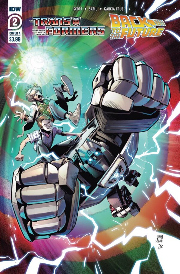 STL167339 TRANSFORMERS BACK TO FUTURE #1 - #4 ( COMPLETE SET )