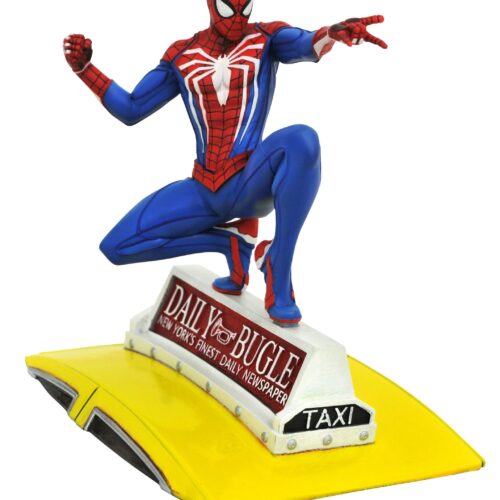 MARVEL GALLERY PS4 SPIDER-MAN ON TAXI STATUE