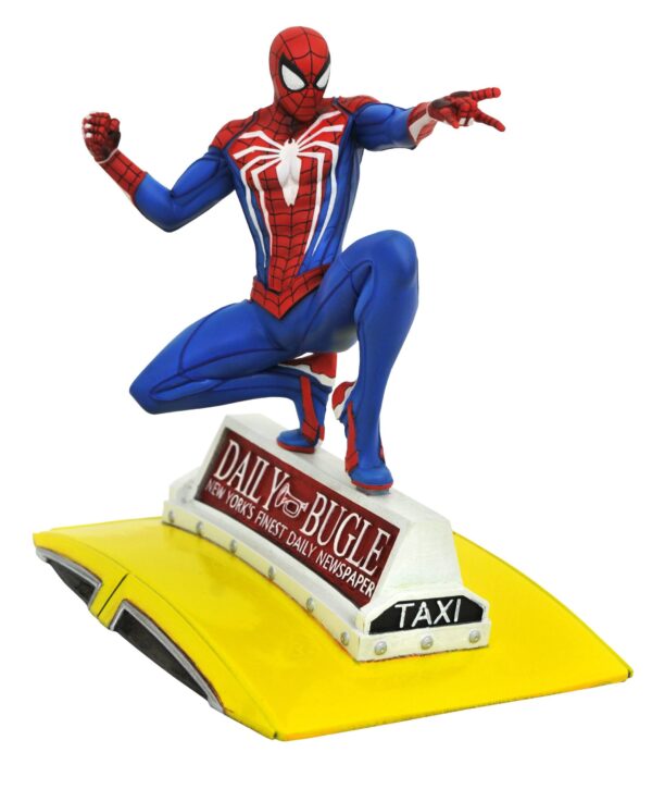 STL168441-scaled MARVEL GALLERY PS4 SPIDER-MAN ON TAXI STATUE