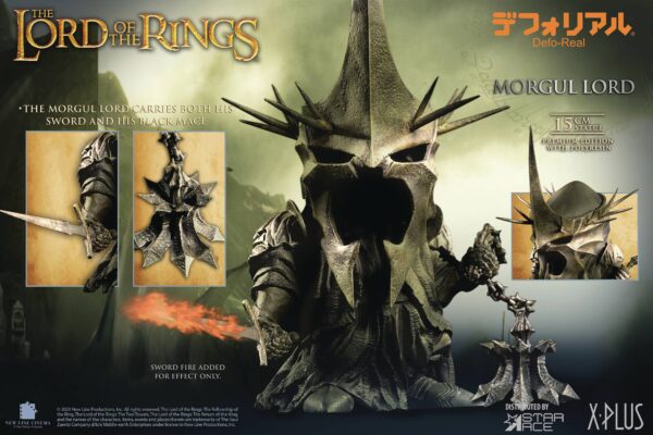 STL169962 LOTR MORGUL LORD DEFO REAL LTD ED POLYRESIN STATUE